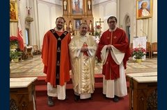 Fr. Hubert's last Mass